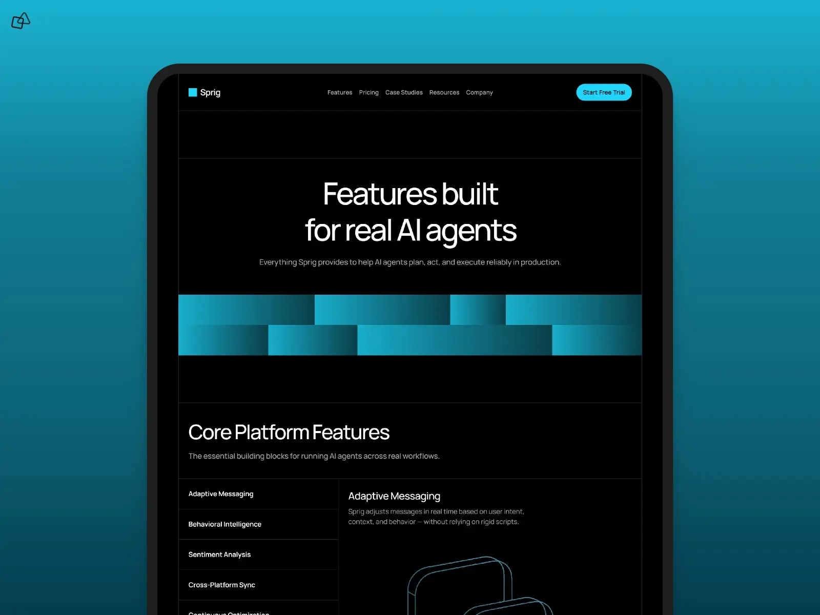 Sprig — AI & SaaS Template