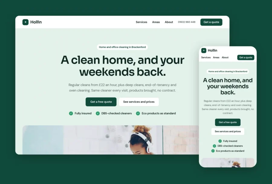 Spruce Clean — Yehor Vermiyenko Framer Template