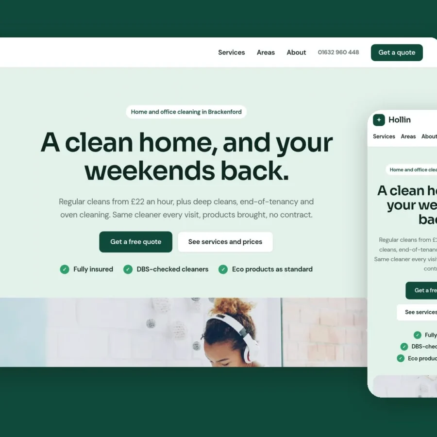 Spruce Clean — Yehor Vermiyenko Framer Template
