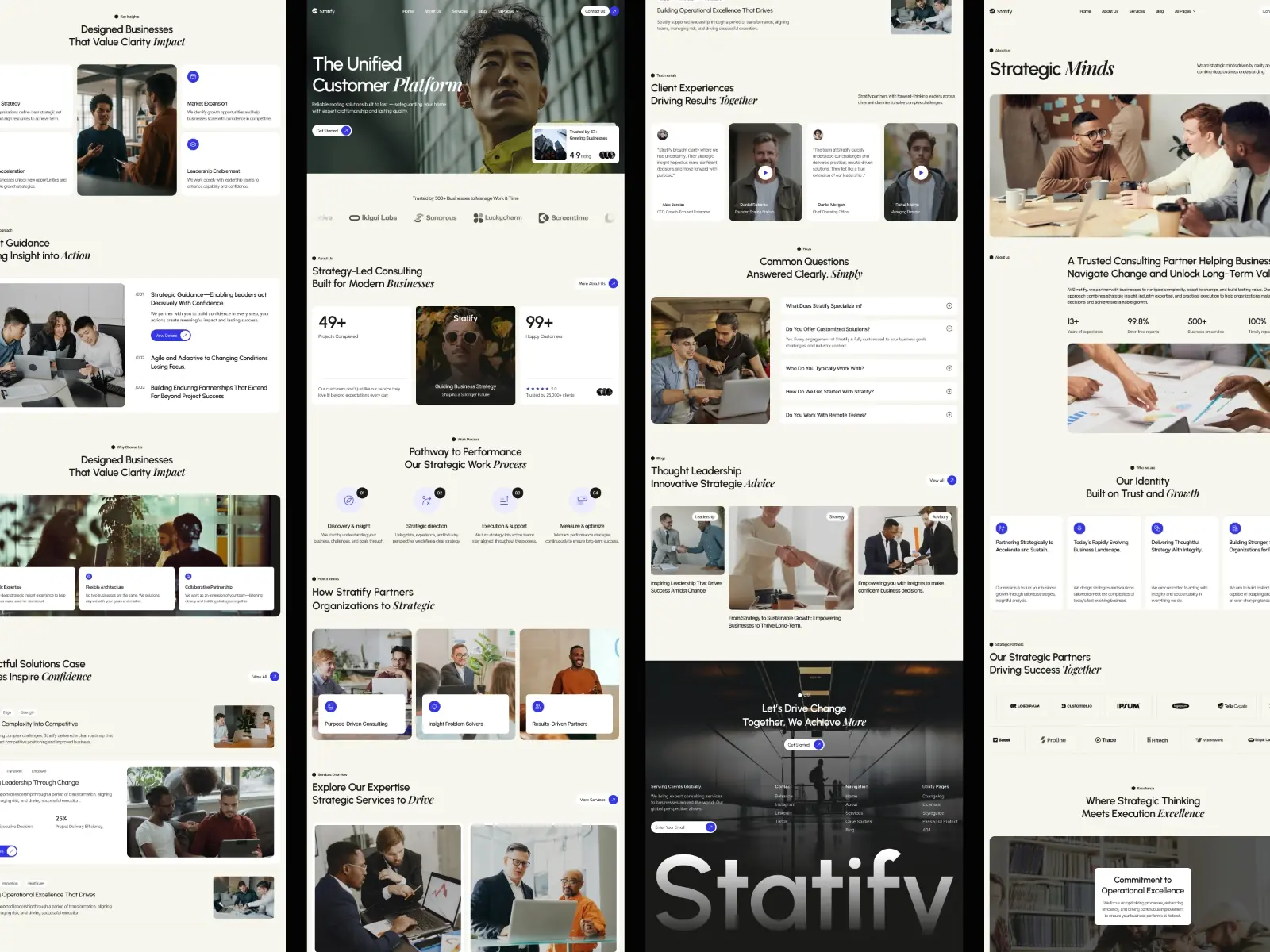 Statify — Finance, Consultation & Training