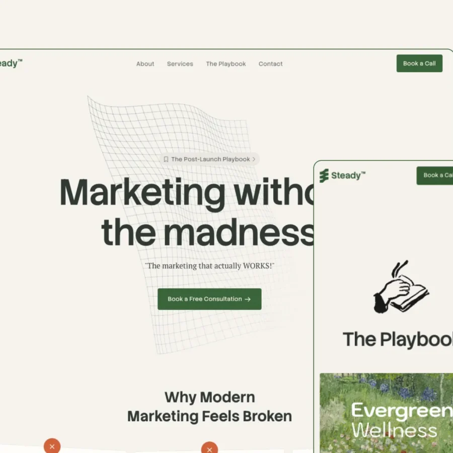 Steady — Win clients without the noise. — Neueframe Framer Template