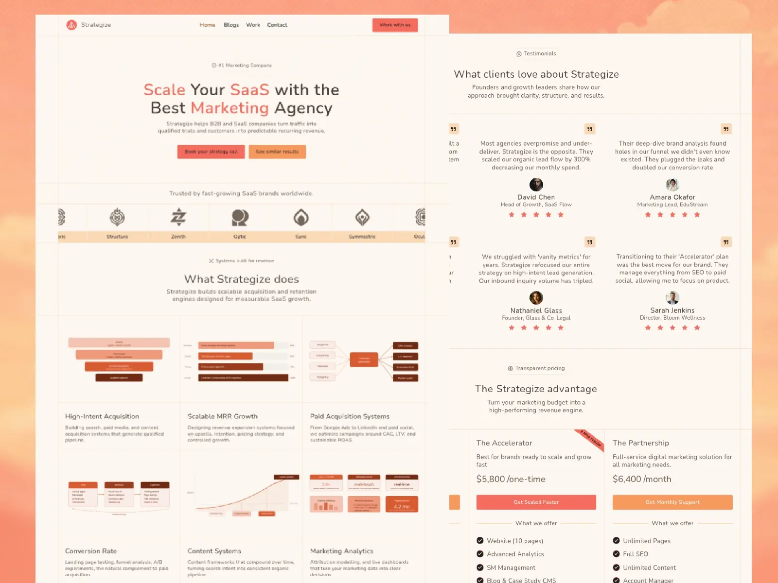 Strategize — SaaS Marketing Agency