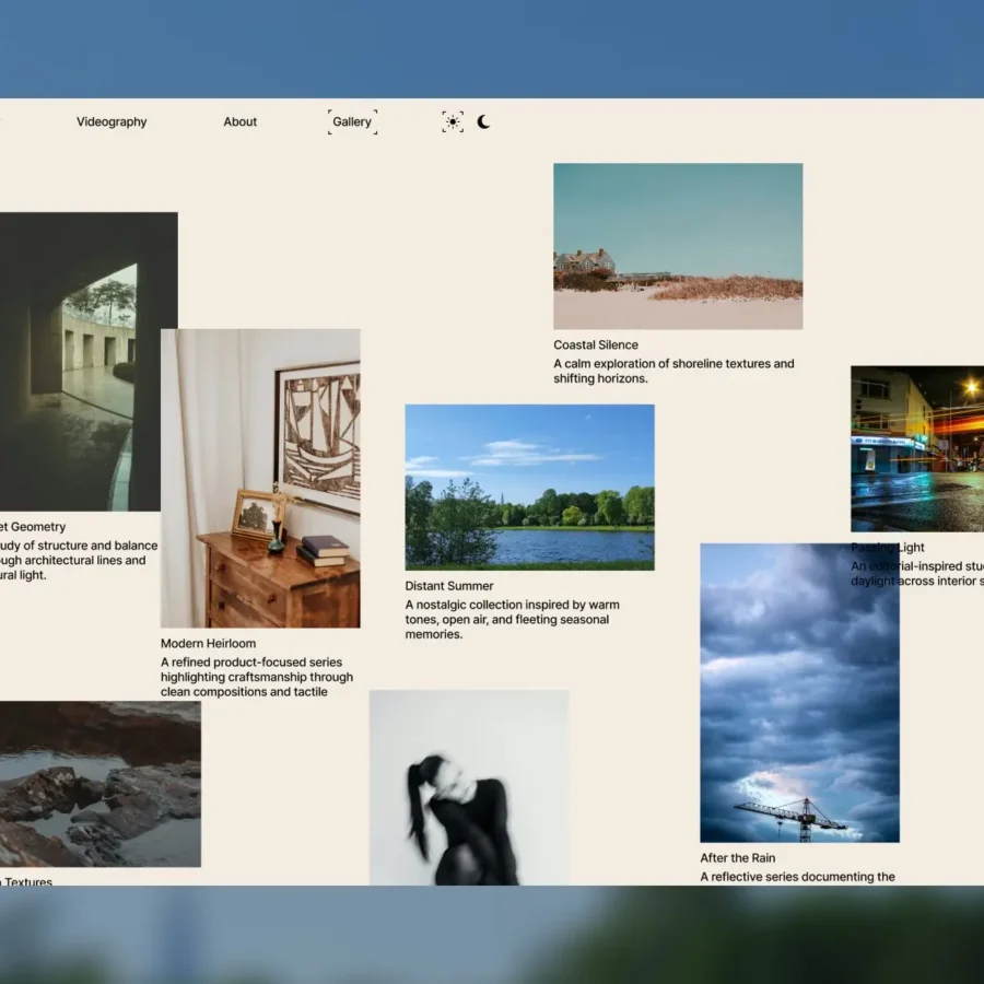 Studio Folio — Premium Portfolio Template — Huehaus Studio Framer Template