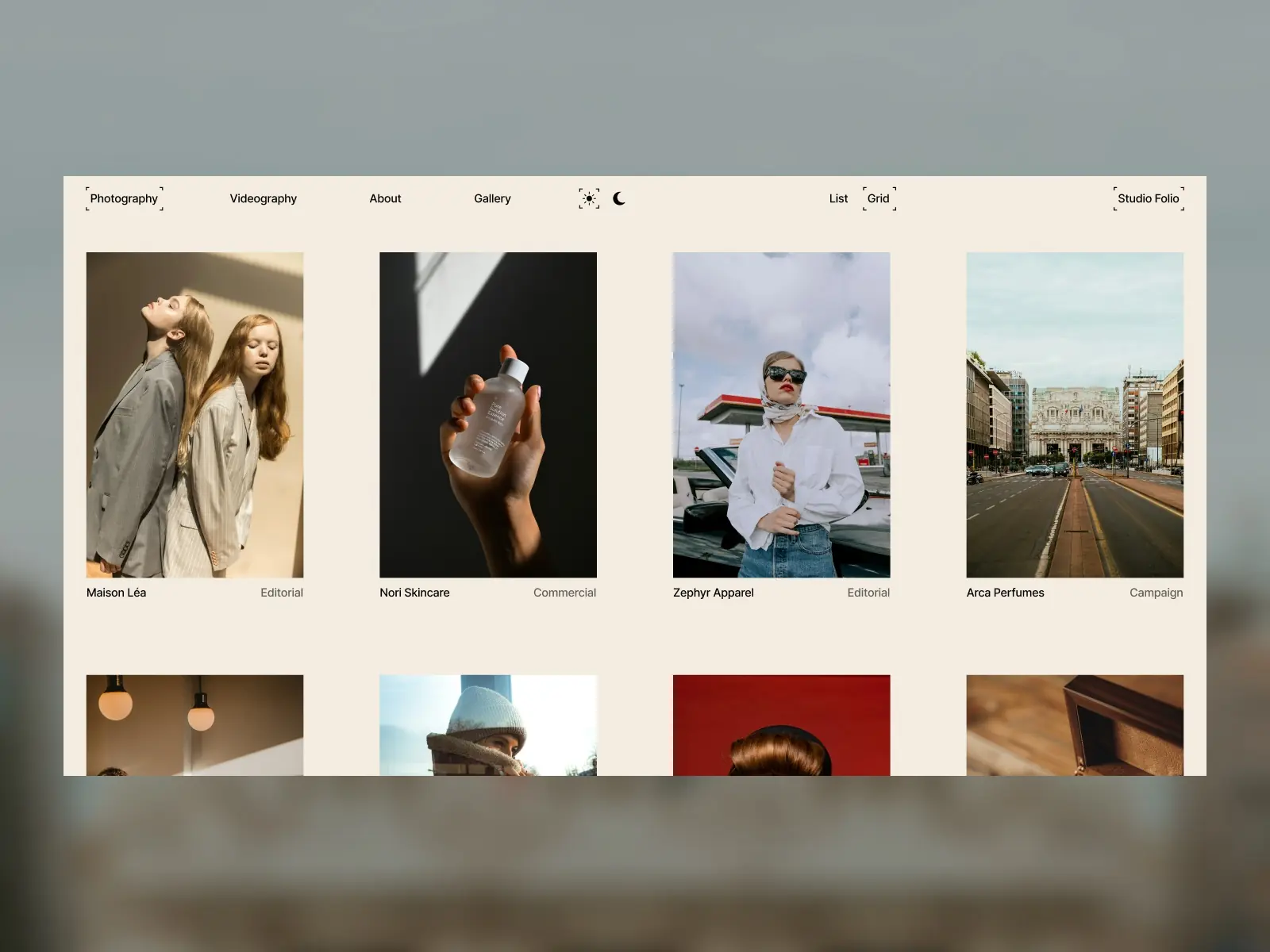 Studio Folio — Premium Portfolio Template