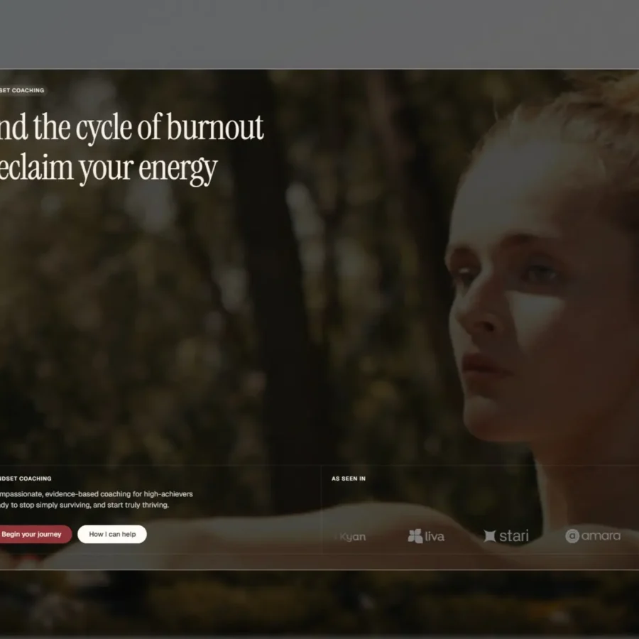Suvi — Wellness & Coaching Web Template — Mehdi Framer Template
