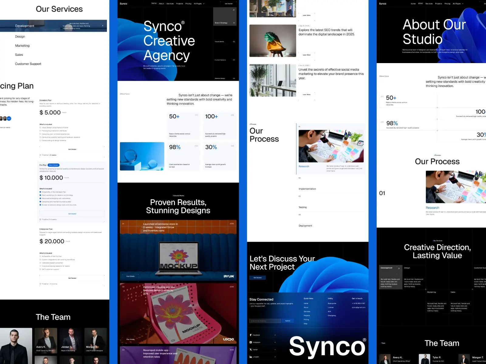 Syncox — Agency Portfolio & Creative Agency