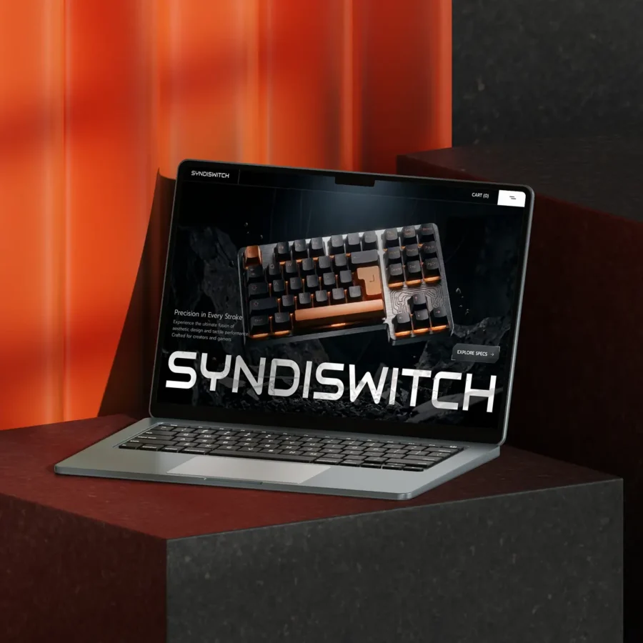 SYNDISWITCH — Technology Startup & E-Commerce — Mino Area Framer Template