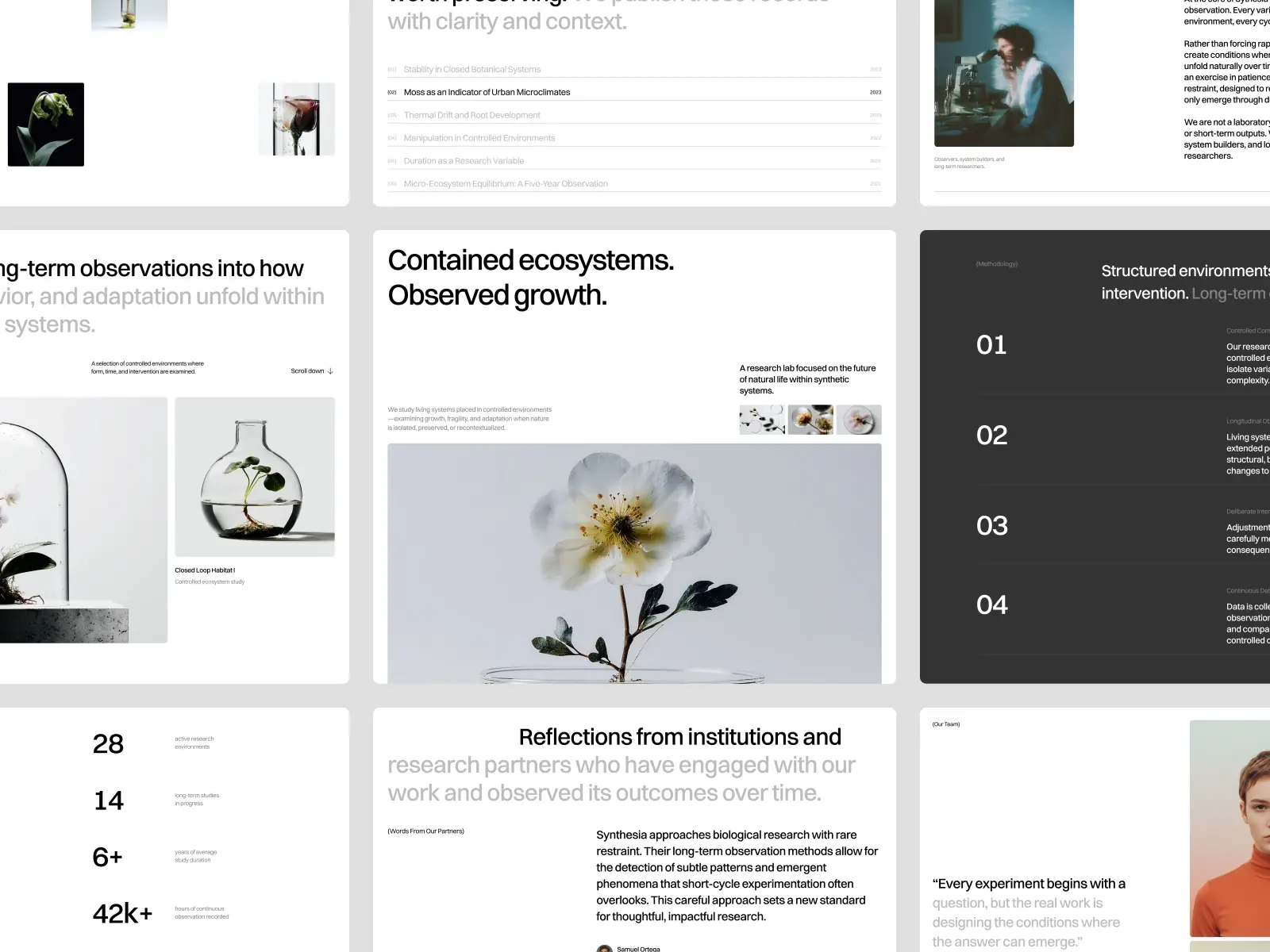 Synthesia — Editorial Template for Startups