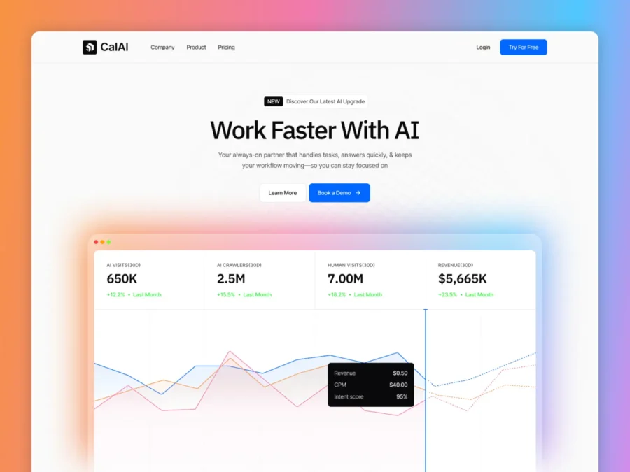 Syntro — Multi-Layout AI SaaS Template — FramerDevs Framer Template