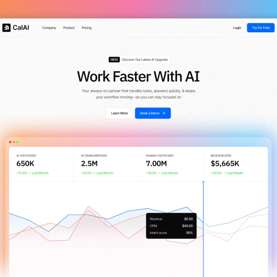 Syntro — Multi-Layout AI SaaS Template — FramerDevs Framer Template