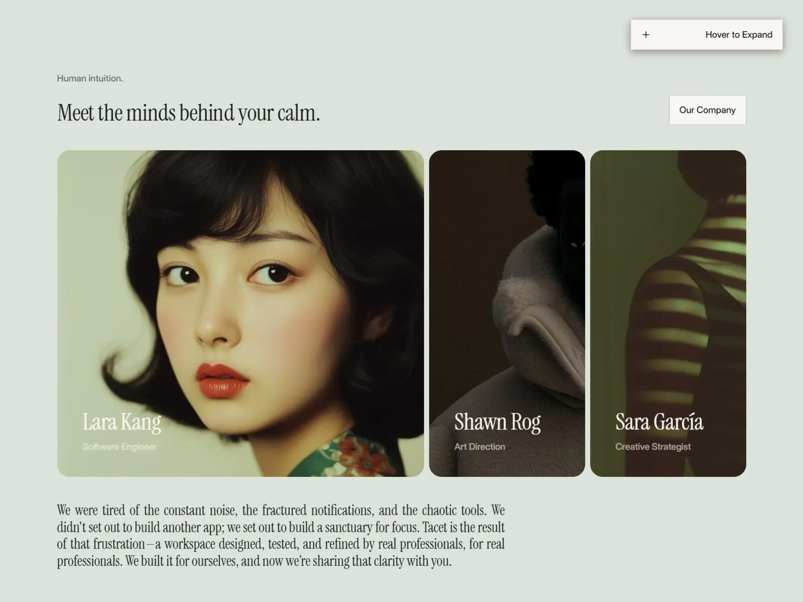 Tacet — The Calm Tech SaaS Template