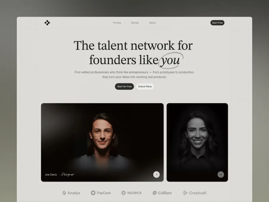 Talio — Website Template for AI & SaaS — Davide Pacilio Framer Template