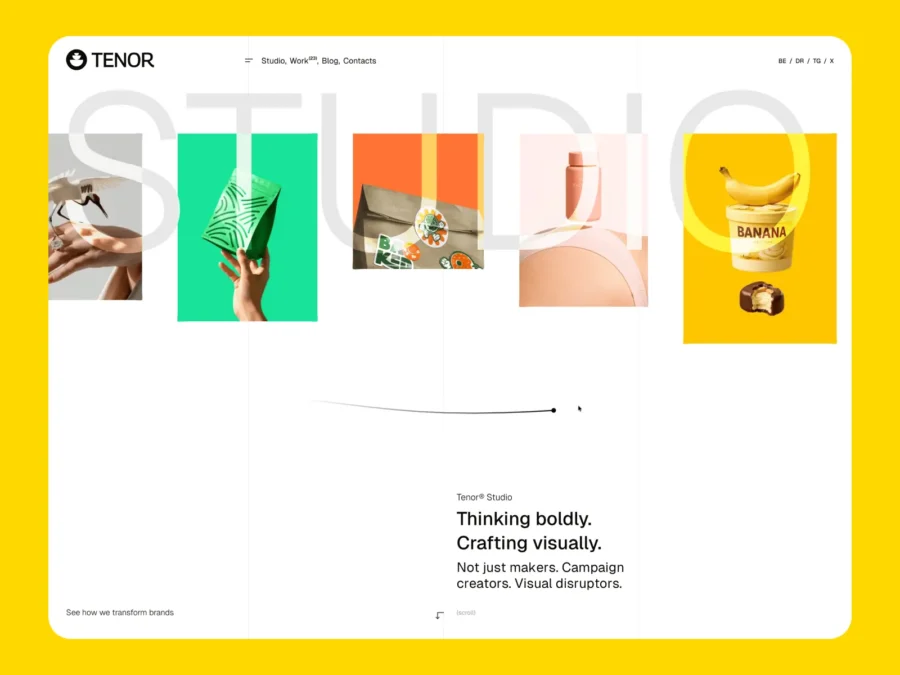 Tenor — Agency & Portfolio Framer Template — Helder Vilela Framer Template