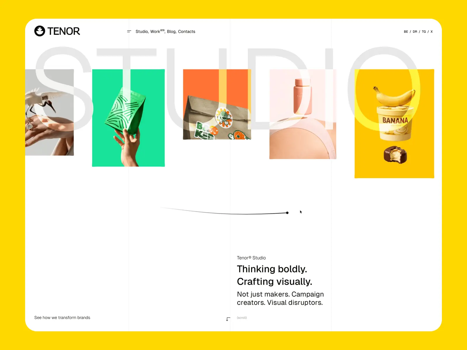 Tenor — Agency & Portfolio Framer Template — Helder Vilela Framer Template