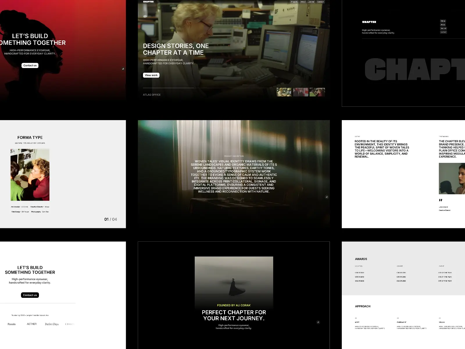 The Chapter — Simple Agency & Portfolio Template