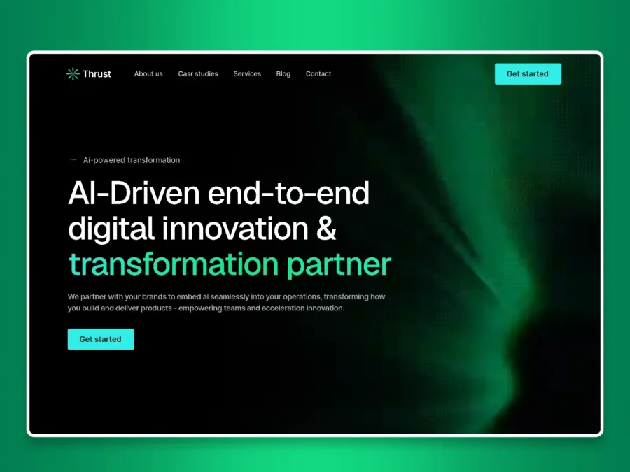 Thrust — AI Automation Agency Template — FramerStation Framer Template