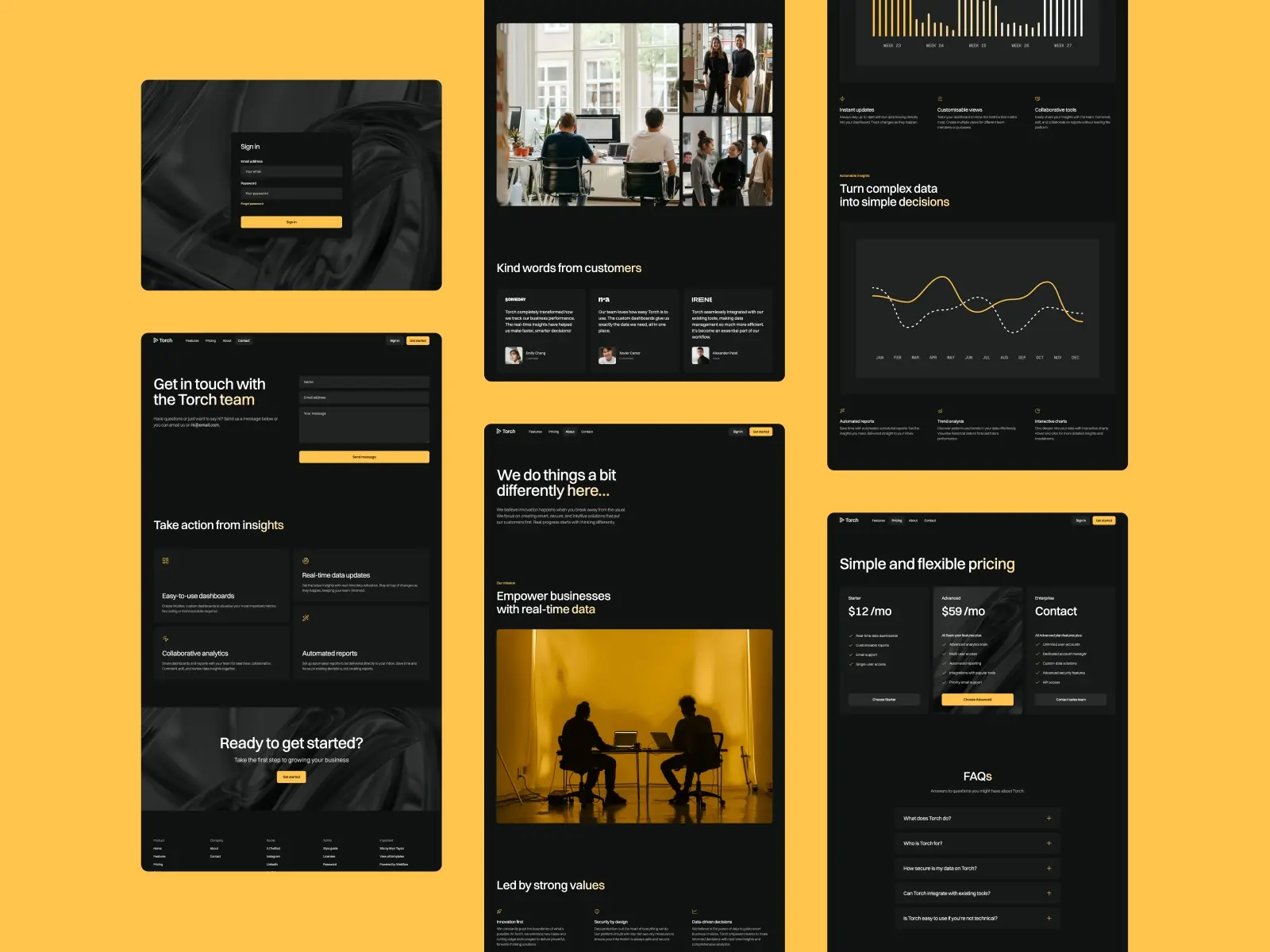 Torch — Tech, SaaS, Startup, AI Template