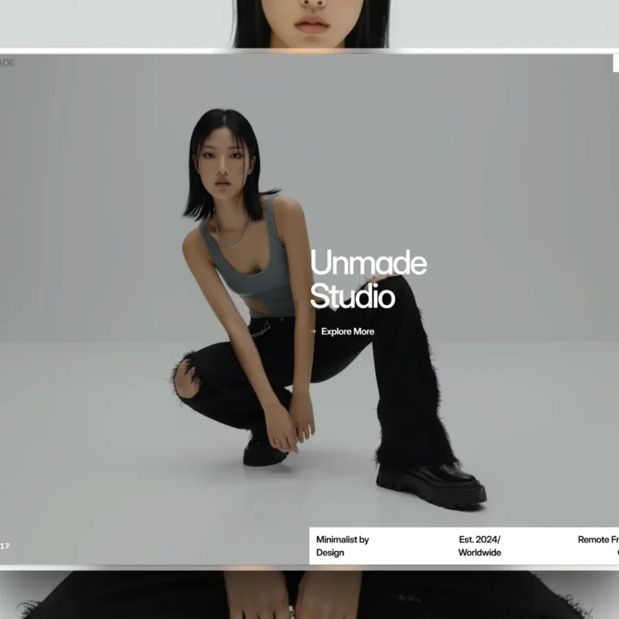 Unmade — Agency Template — Arian Framer Template