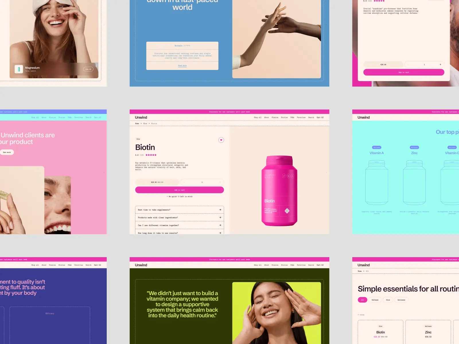 Unwіnd — Premium E-Commerce Template