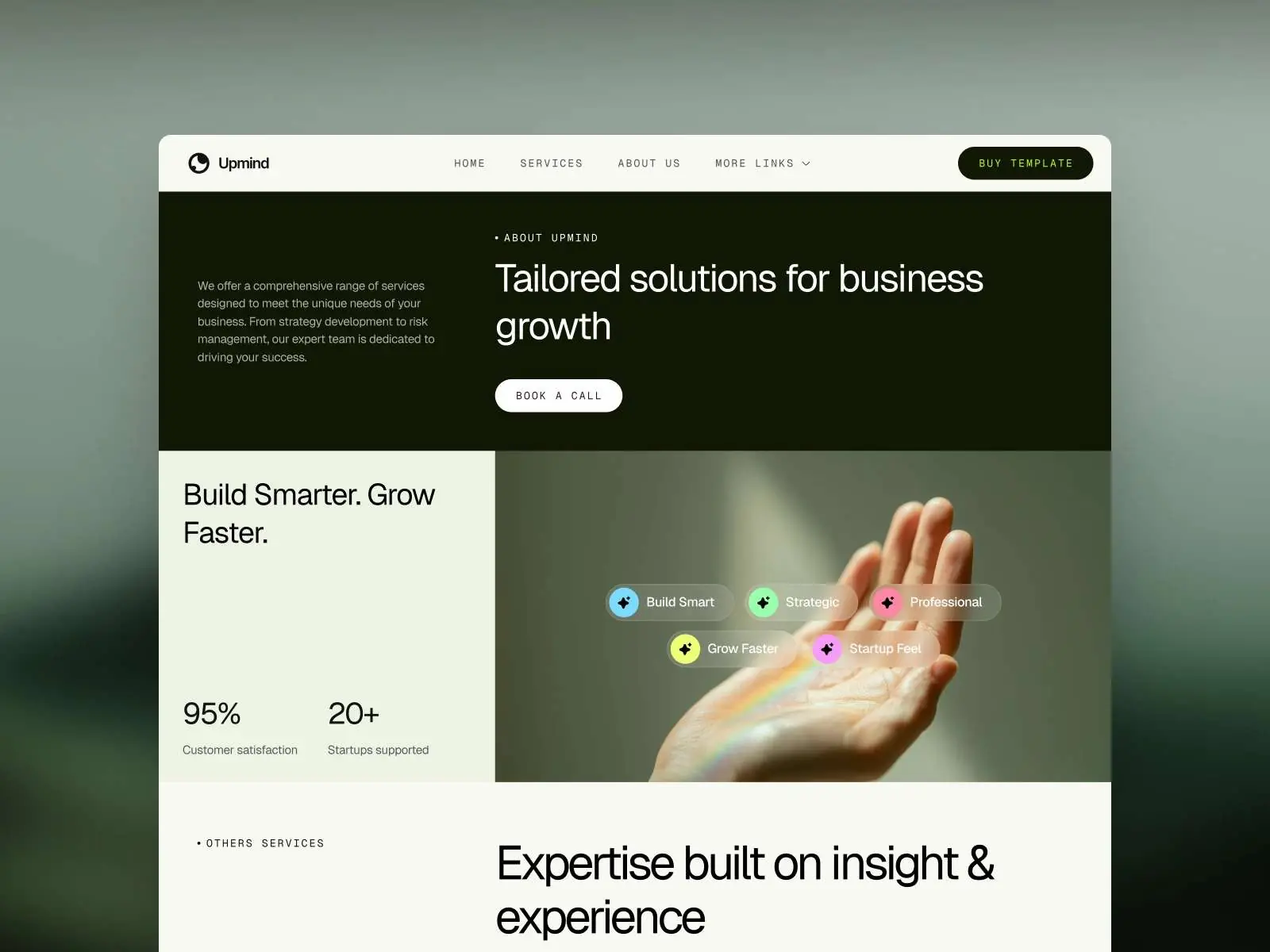 Upmind — Technology template