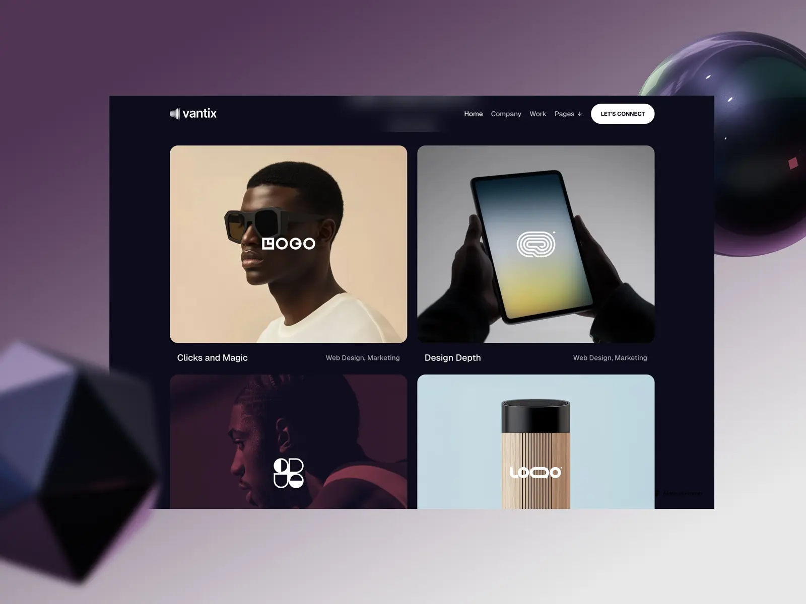 Vantix X — Marketing Agency Framer Template