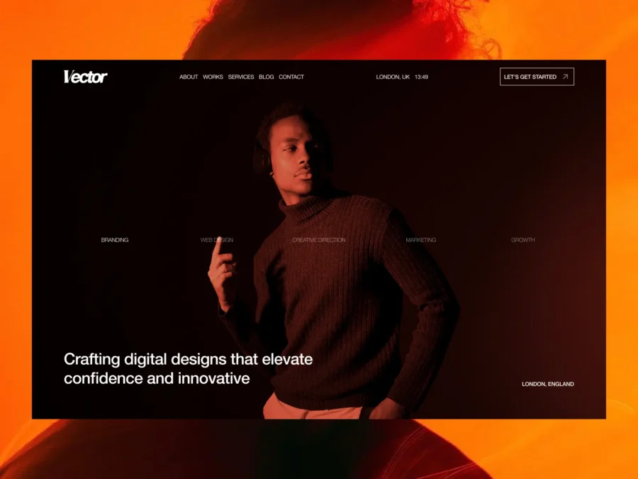 Vector TM — Agency Template — Forx Studio Framer Template