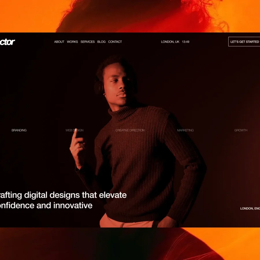 Vector TM — Agency Template — Forx Studio Framer Template