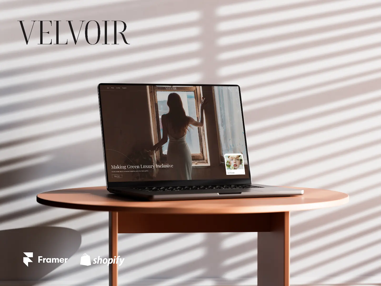 Velvoir — Modern Fashion eCommerce Template — nxson Framer Template