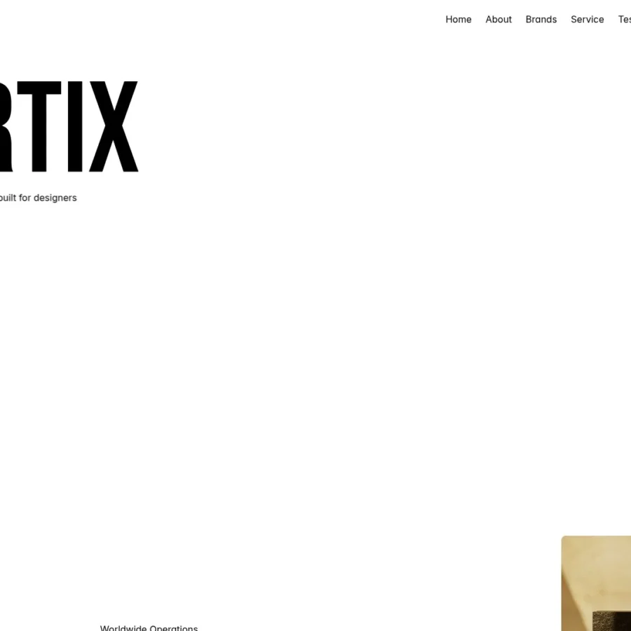 VERTIX — Jehad Uddin Framer Template