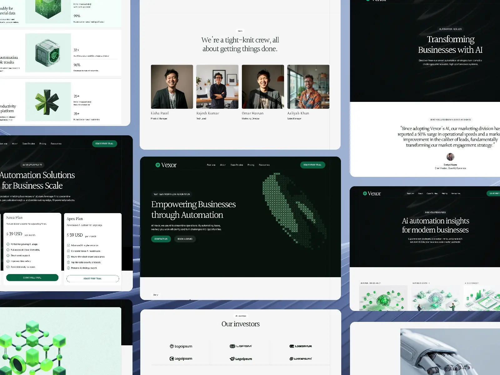 Vexor — SaaS and Digital products website