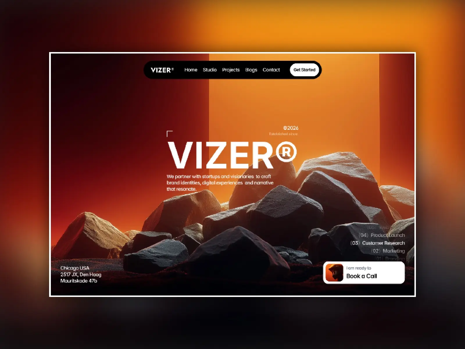 Vizer — Premium Agency & Portfolio