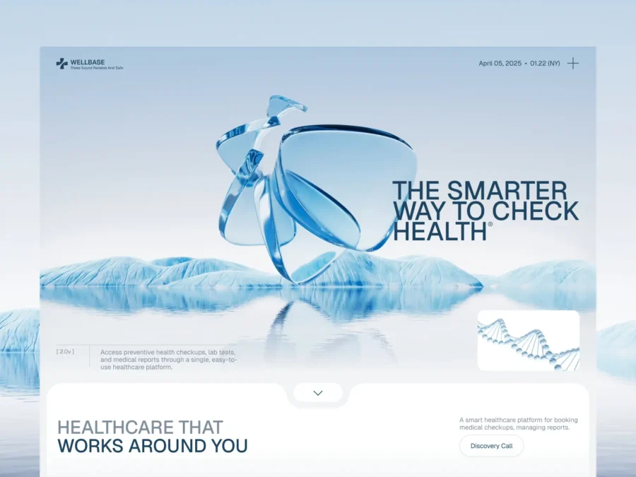 WellBase — Health Tech Website — Samero Framer Template