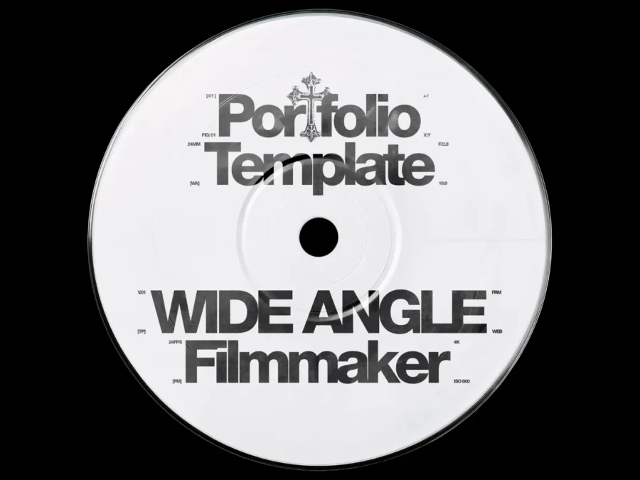WIDE ANGLE® — Portfolio Template for Filmmakers — Titarvl Framer Template