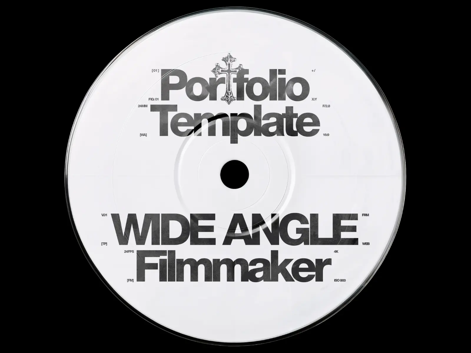 WIDE ANGLE® — Portfolio Template for Filmmakers — Titarvl Framer Template
