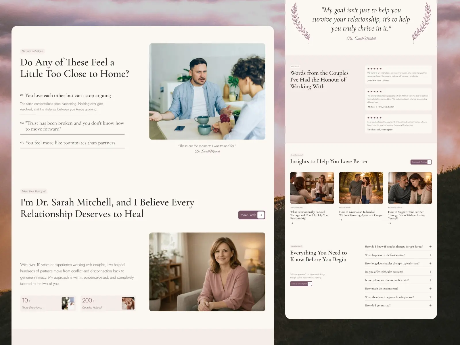 Willow Grace — A template for couples therapists