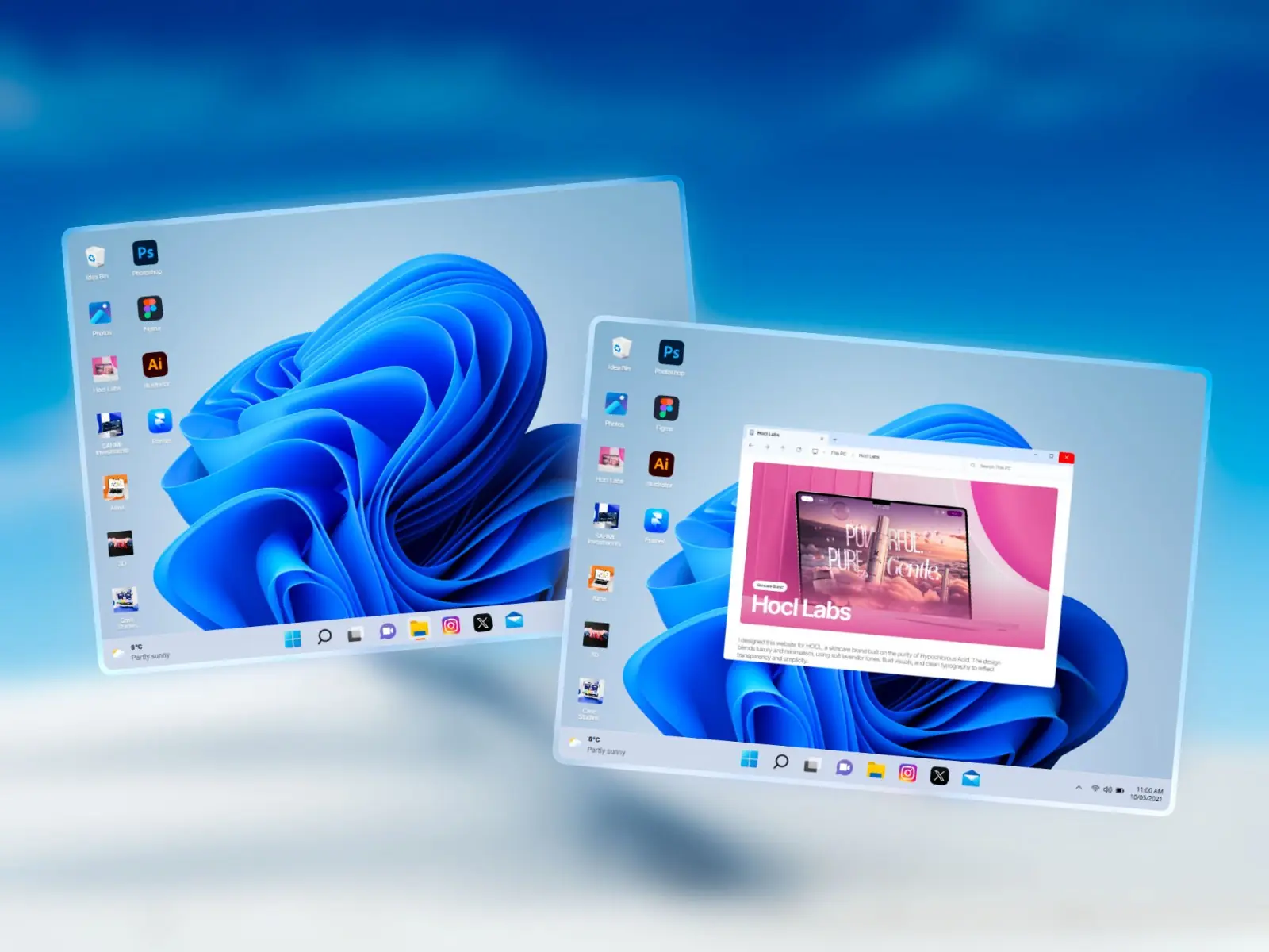 WindowsFolio — Portfolio Template