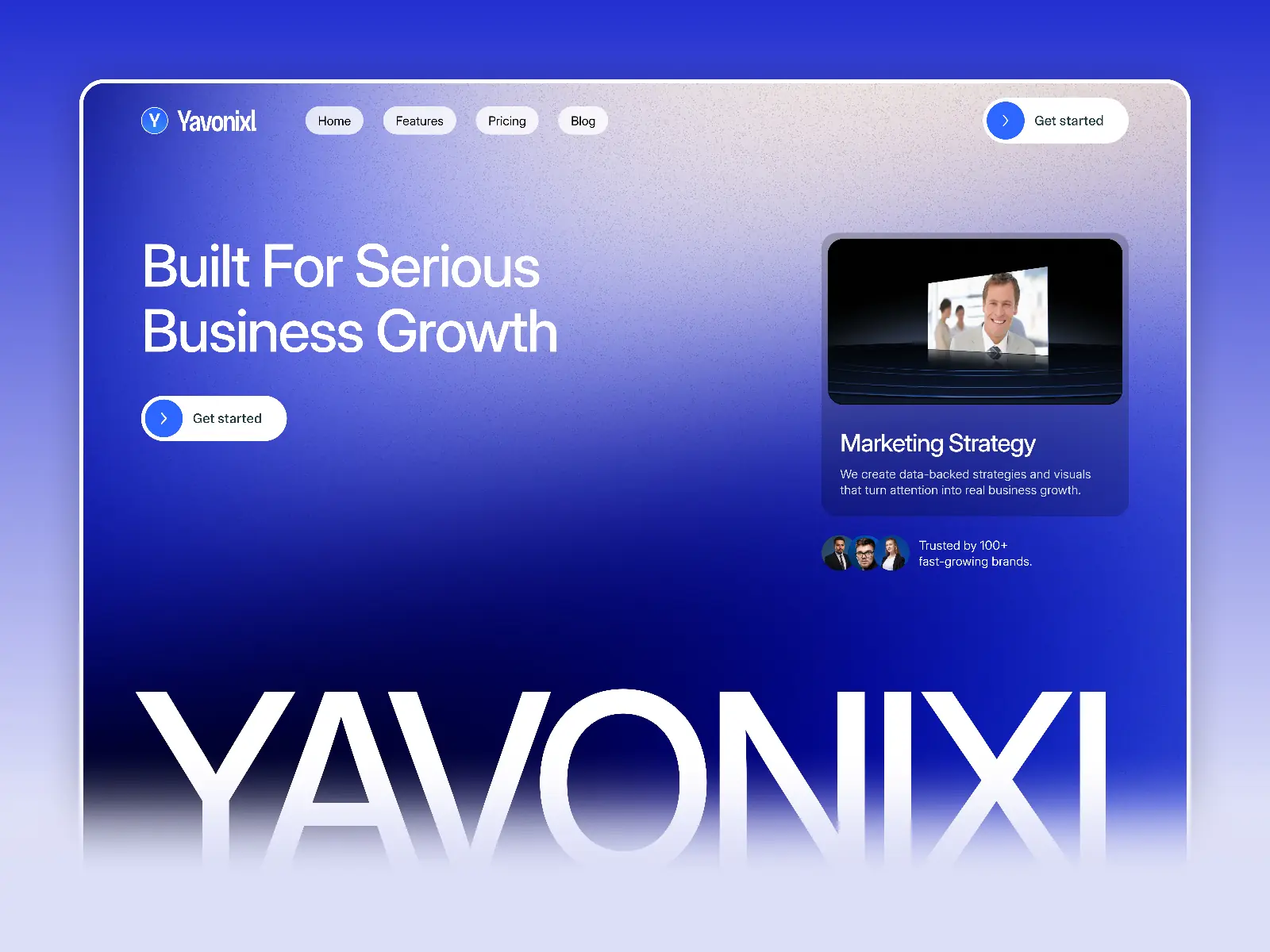 Yavonixl — Creative Agency & Marketing Agency — Pixcut Studio LLC Framer Template