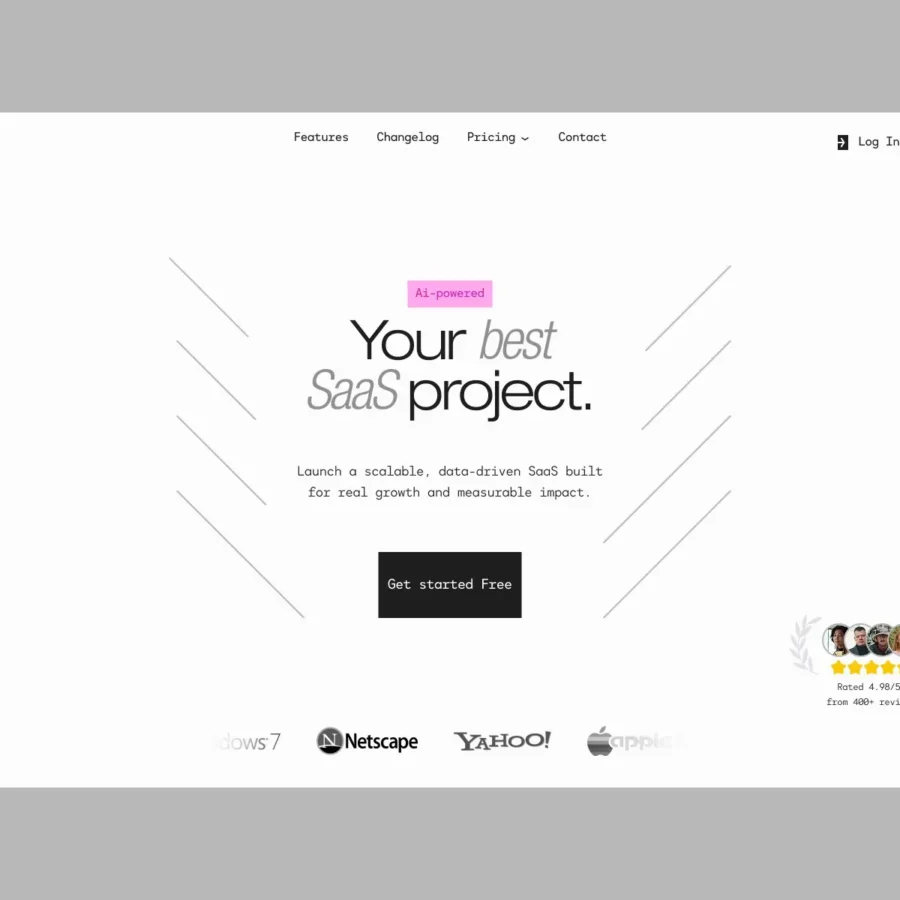 Yor — SaaS-Startup & SaaS Landing — Daniil Grigorev Framer Template