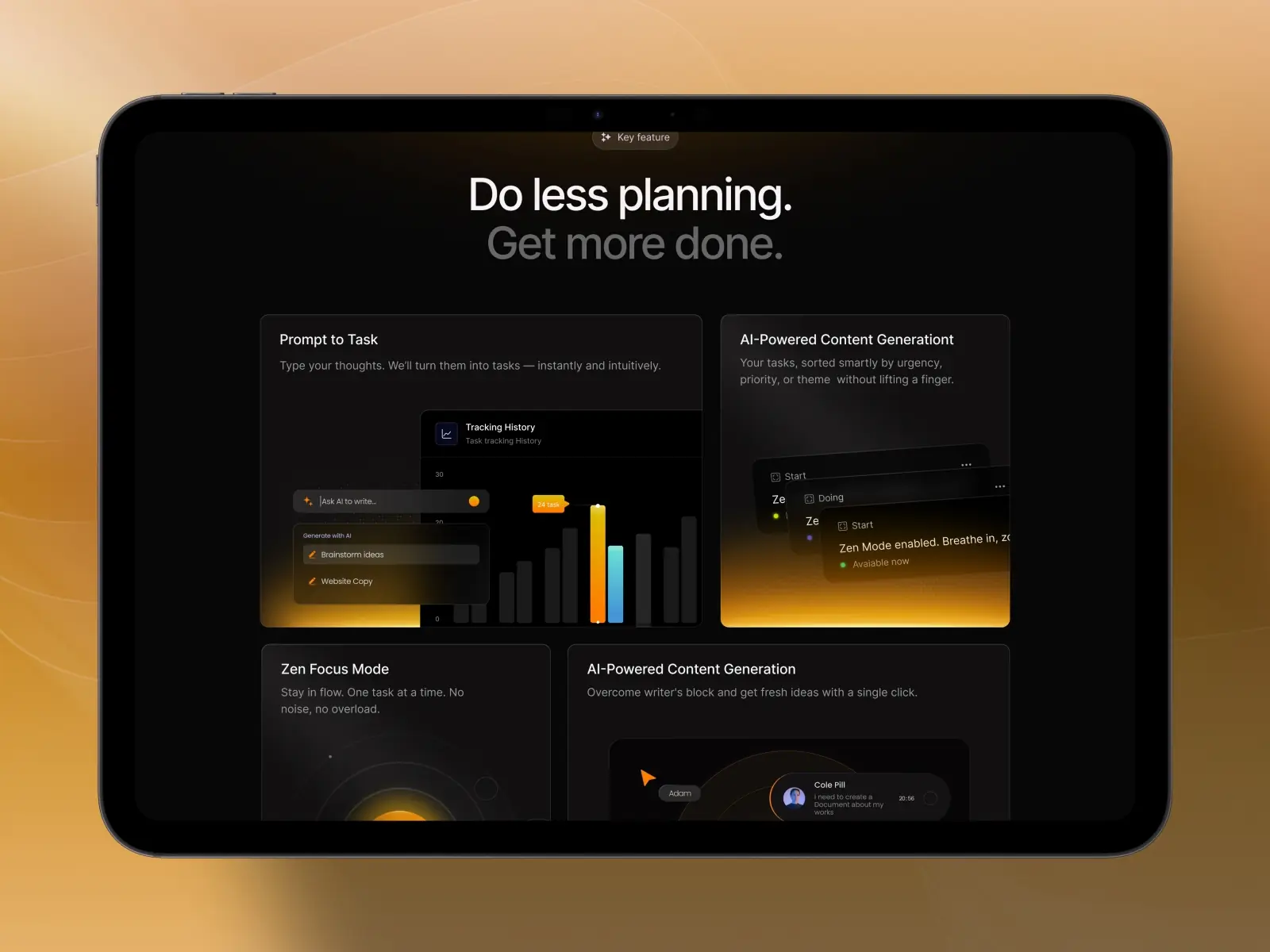 Zyro — Digital SaaS & Landing Page